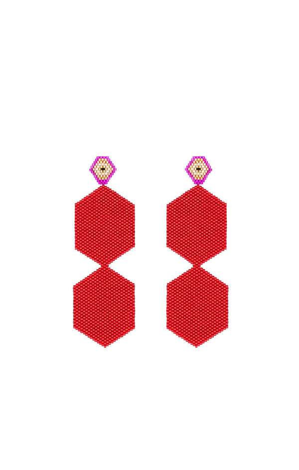 Earrings Cascara
